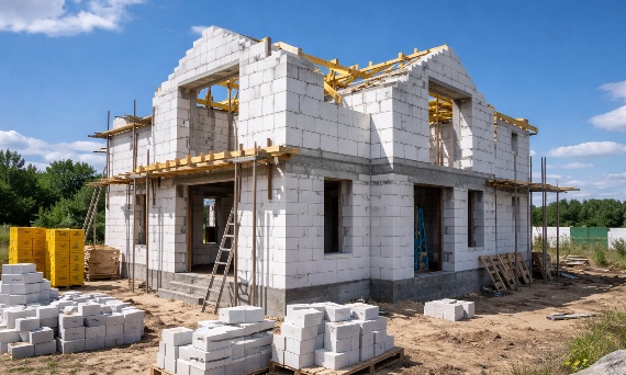 Dlaczego warto budować dom z gazobetonu ?